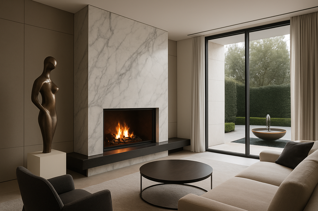 Beyond Classical: Integrating Marble & Bronze into Contemporary Luxury Spaces