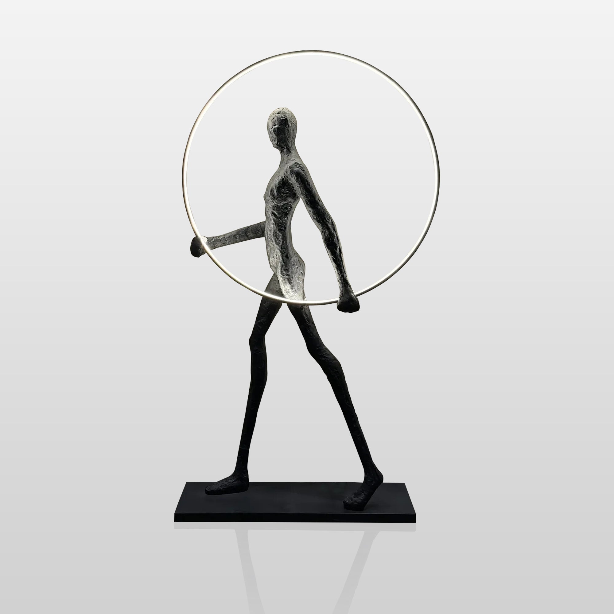 PREMIER Art Abstract Figure Statue Fiberglass Floor Custom Sculpture PSF-011