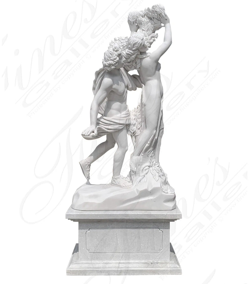 Apollo and Daphne Marble Marble Statue